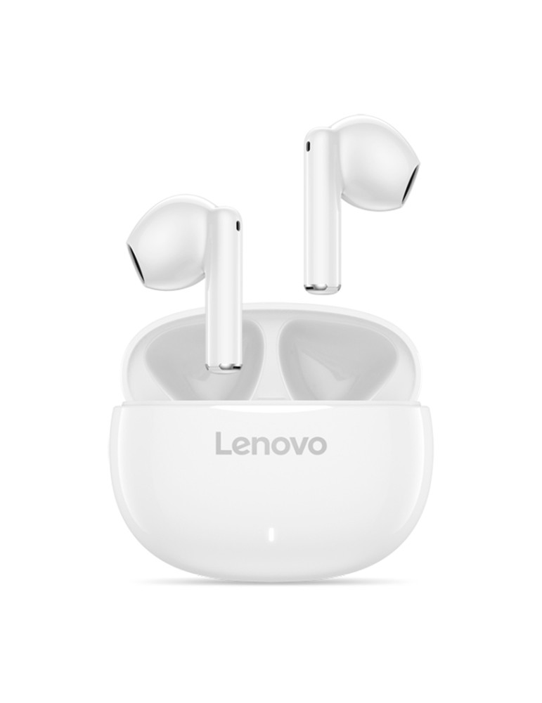Bluetooth слушалки-тапи Lenovo E310 True Wireless Stereo Earbuds Standalone White - GXD1Q65145