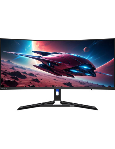 Монитор Lenovo Legion R34w-30 34" VA UWQHD 3440x1440, 21:9, 180Hz, 3000:1, 350cd/m2, 1ms, 3Wx2, 2xHDMI, 1xDP1.4, AMD FreeSync - 67C7GACBEU