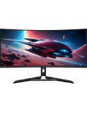 Монитор Lenovo Legion R34w-30 34" VA UWQHD 3440x1440, 21:9, 180Hz, 3000:1, 350cd/m2, 1ms, 3Wx2, 2xHDMI, 1xDP1.4, AMD FreeSync - 67C7GACBEU