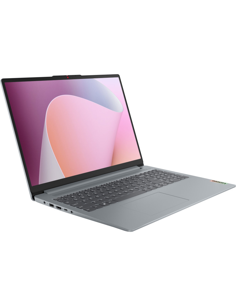 Лаптоп Lenovo IdeaPad Slim 3, AMD Ryzen 5 7520U, 15.6" FHD (1920x1080) IPS, 16GB RAM, 512GB SSD, NO OS - 82XQ00TWBM