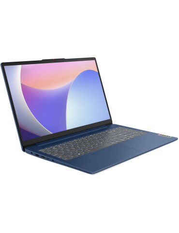 Лаптоп Lenovo IdeaPad Slim 3, Intel Core i3-1315U, 15.6" FHD (1920x1080) IPS, 8GB RAM, 512GB SSD, NO OS - 82X700H6BM