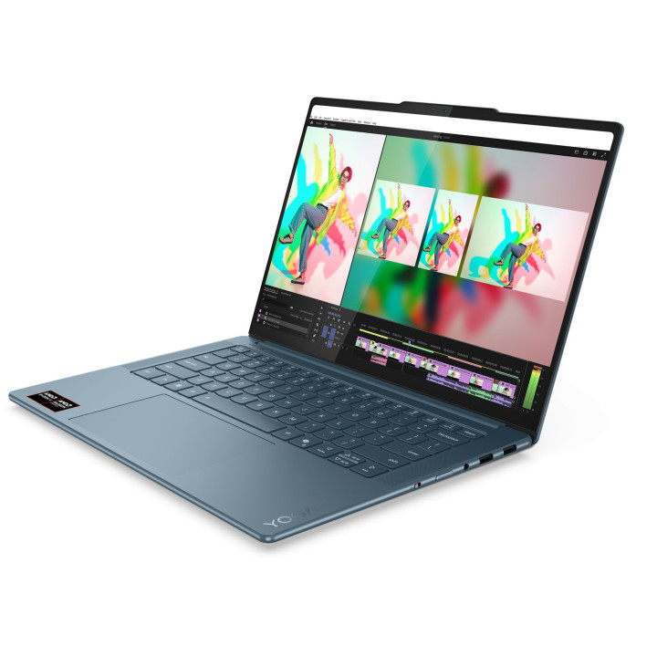 Лаптоп Lenovo Yoga Pro 7, AMD Ryzen AI 7 350, 14.5" WUXGA (1920x1200) OLED, 32GB RAM, 1TB SSD, Windows 11 - 83KG000RBM