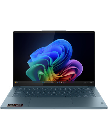Лаптоп Lenovo Yoga Pro 7, AMD Ryzen AI 7 350, 14.5" WUXGA (1920x1200) OLED, 32GB RAM, 1TB SSD, Windows 11 - 83KG000RBM