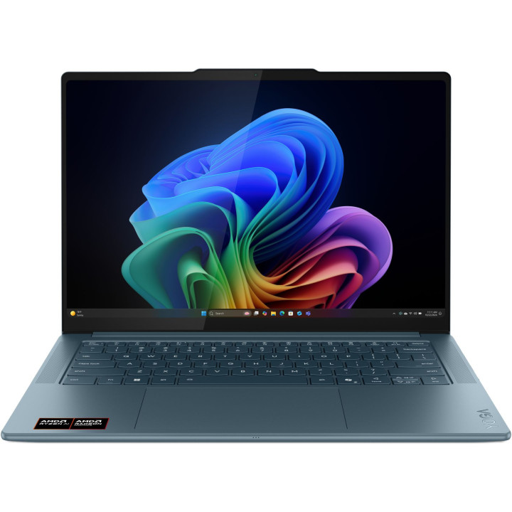 Лаптоп Lenovo Yoga Pro 7, AMD Ryzen AI 7 350, 14.5" WUXGA (1920x1200) OLED, 32GB RAM, 1TB SSD, Windows 11 - 83KG000RBM