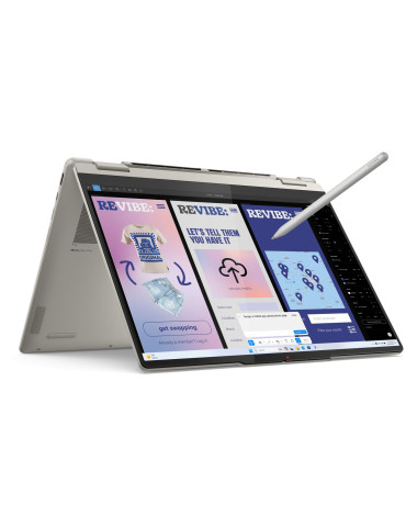 Лаптоп Lenovo Yoga 7 2-in-1, Intel Core Ultra 7 258V, 14" WUXGA (1920x1200) 120Hz OLED, 32GB RAM, 1TB SSD, Windows 11 - 83JQ001QBM