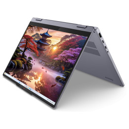 Лаптоп Lenovo IdeaPad 5 2-in-1, AMD Ryzen AI 5 340, 14" WUXGA (1920x1200) IPS, 16GB RAM, 512GB SSD, Windows 11 - 83KT001ABM