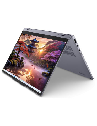 Лаптоп Lenovo IdeaPad 5 2-in-1, AMD Ryzen AI 5 340, 14" WUXGA (1920x1200) IPS, 16GB RAM, 512GB SSD, Windows 11 - 83KT001ABM