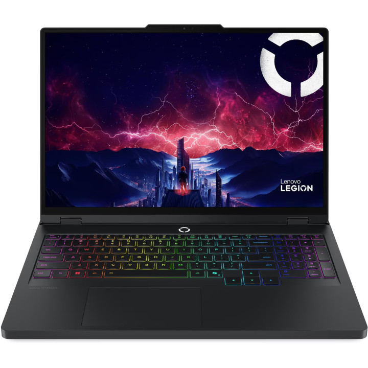 Лаптоп Lenovo Legion Pro 5, AMD Ryzen 9 8945HX, 16" WQXGA (2560x1600) 240Hz IPS, 32GB RAM, 1TB SSD, GeForce RTX5070 8GB, NO OS - 83LT002BBM