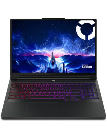 Лаптоп Lenovo Legion Pro 7, Intel Core Ultra 9 275HX, 16" WQXGA (2560x1600) 240Hz OLED, 16GB RAM, 1TB SSD, GeForce RTX 5080 16GB, Windows 11 - 83F500G7BM