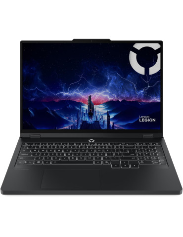 Лаптоп Lenovo Legion Pro 5, AMD Ryzen 9 9955HX, 16" WQXGA (2560x1600) 165Hz OLED, 32GB RAM, 1TB SSD, GeForce RTX5060 8GB, NO OS - 83F2001NBM