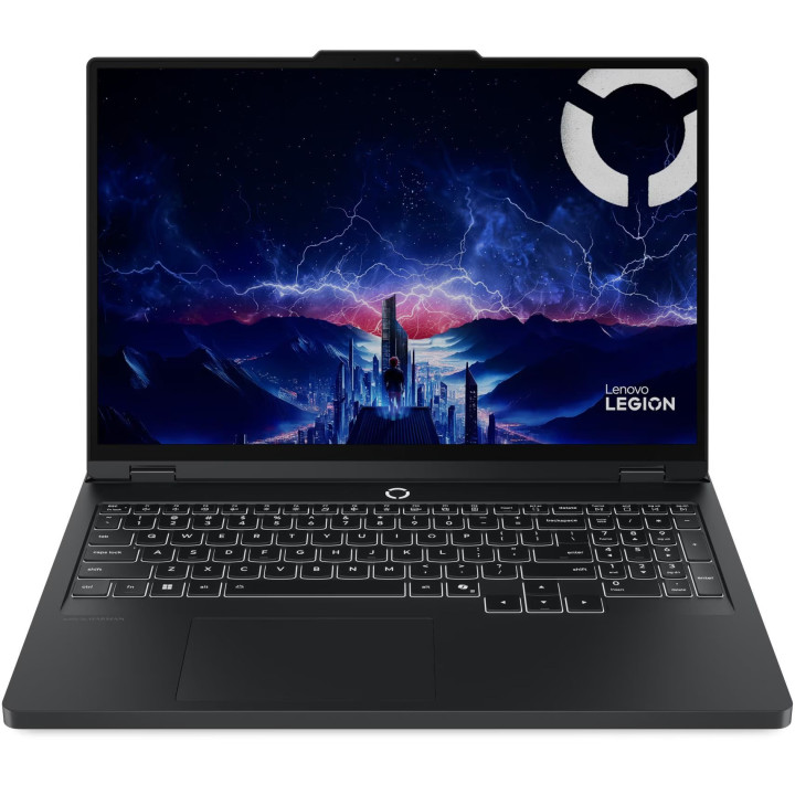 Лаптоп Lenovo Legion Pro 5, AMD Ryzen 9 9955HX, 16" WQXGA (2560x1600) 165Hz OLED, 32GB RAM, 1TB SSD, GeForce RTX5060 8GB, NO OS - 83F2001NBM