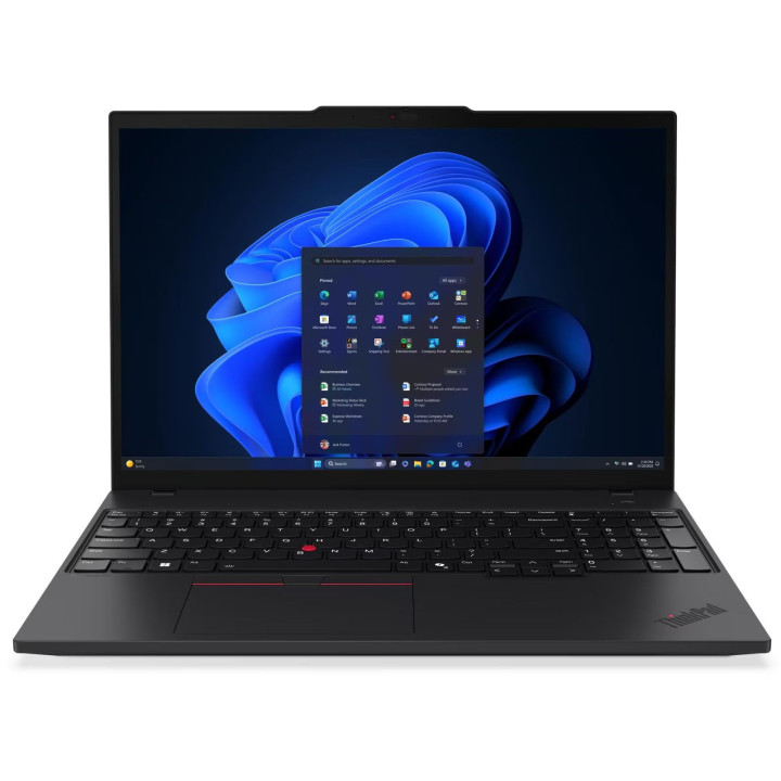 Лаптоп Lenovo ThinkPad T16 G4, AMD Ryzen AI 5 Pro 340, 16" WUXGA (1920x1200) IPS, 16GB RAM, 1TB SSD, Windows 11 Pro - 21QN0023BM