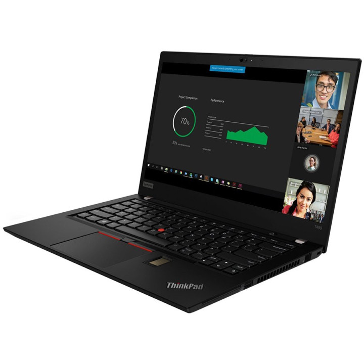 Реновиран лаптоп Lenovo ThinkPad T490 I5-8265U CPU 1.60GHz, 14" (1920 x 1080), 16GB RAM, 256GB NVMe SSD, Windows 11 Pro, BG KBD, 1 година гаранция, 6 месеца гаранция за батерия - MB0120BG