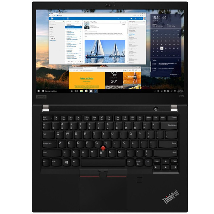 Реновиран лаптоп Lenovo ThinkPad T490 I5-8265U CPU 1.60GHz, 14" (1920 x 1080), 16GB RAM, 256GB NVMe SSD, Windows 11 Pro, BG KBD, 1 година гаранция, 6 месеца гаранция за батерия - MB0120BG