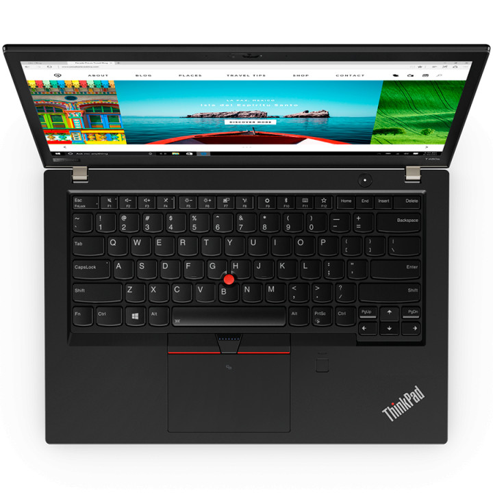 Реновиран лаптоп Lenovo ThinkPad T480S I5-8350U CPU 1.70GHz, 14" (1920 x 1080), touchscreen 16GB RAM, 256GB NVMe SSD, Windows 11 Pro, BG KBD, 1 година гаранция, 6 месеца гаранция за батерия - MB0093BG