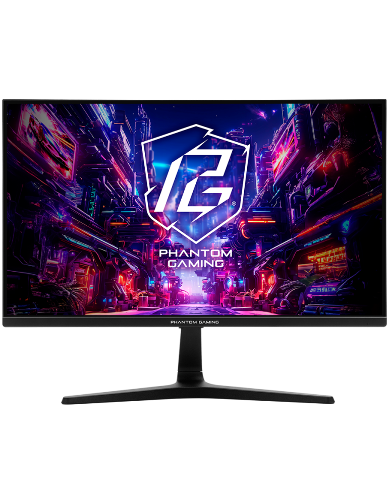 Монитор AsRock PG25FFT, 24.5" FHD(1920x1080) IPS, 180 Hz, 126% sRGB, 1100:1, 250 cd/m, AMD FreeSync, 178 /178, 1ms (MPRT), Flicker-free, 2x 2W Speakers, 2x HDMI 2.0, 1x DP 1.4, VESA