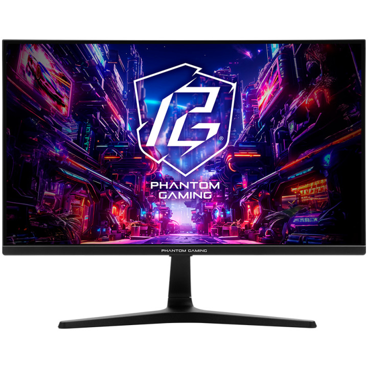 Монитор AsRock PG25FFT, 24.5" FHD(1920x1080) IPS, 180 Hz, 126% sRGB, 1100:1, 250 cd/m, AMD FreeSync, 178 /178, 1ms (MPRT), Flicker-free, 2x 2W Speakers, 2x HDMI 2.0, 1x DP 1.4, VESA
