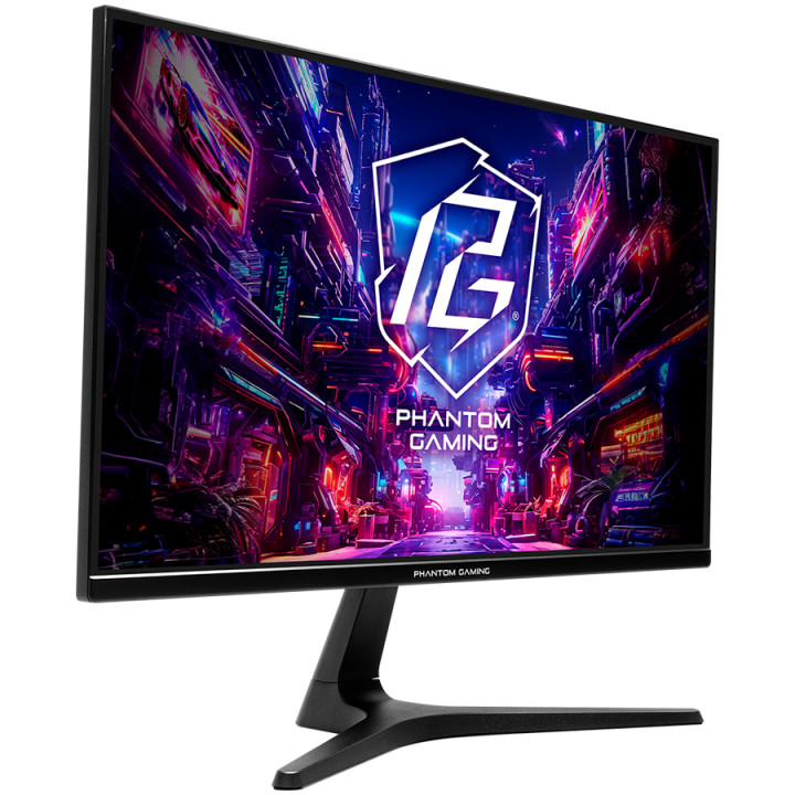 Монитор AsRock PG25FFT, 24.5" FHD(1920x1080) IPS, 180 Hz, 126% sRGB, 1100:1, 250 cd/m, AMD FreeSync, 178 /178, 1ms (MPRT), Flicker-free, 2x 2W Speakers, 2x HDMI 2.0, 1x DP 1.4, VESA