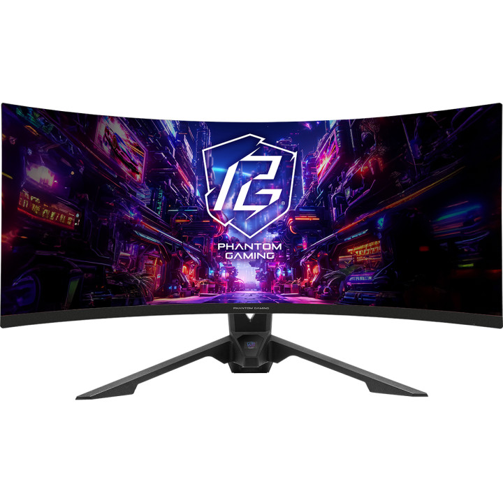 Монитор AsRock PG34QRT2B 34" WQHD (3440x1440) 1500R VA, 180Hz, 1ms