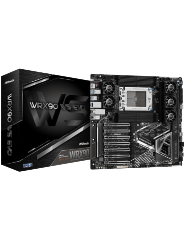 Дънна платка AsRock WRX90 WS EVO, sTR5, ATX, 8xDDR5