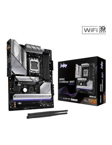 Дънна платка AsRock B850 LiveMixer WiFi, AM5