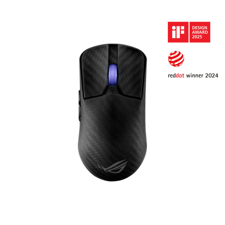 Геймърска безжична мишка Asus ROG Harpe Ace Extreme, Черна - 90MP03U0-BMUA00