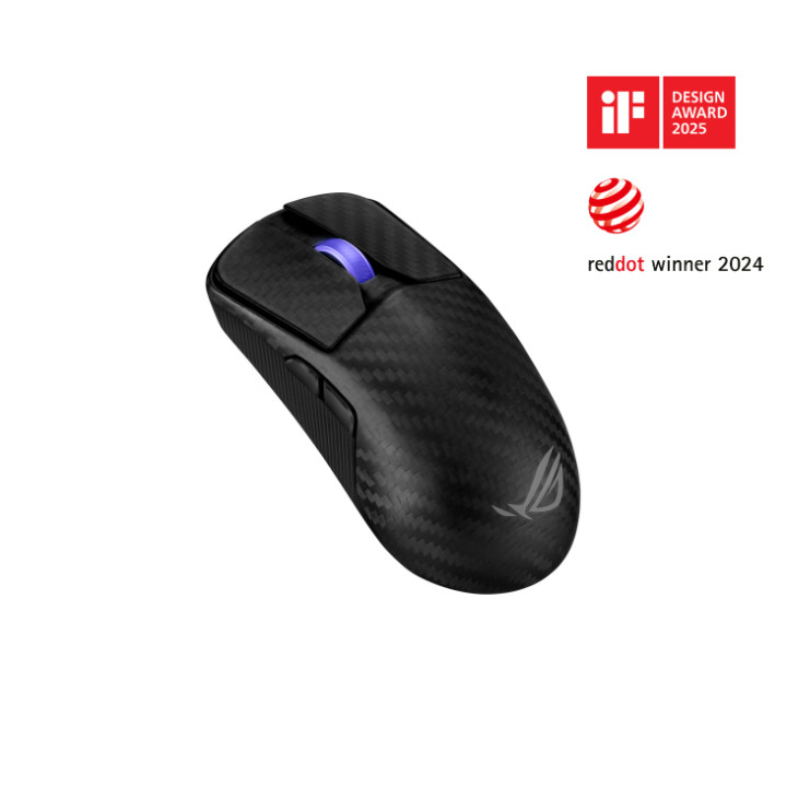 Геймърска безжична мишка Asus ROG Harpe Ace Extreme, Черна - 90MP03U0-BMUA00