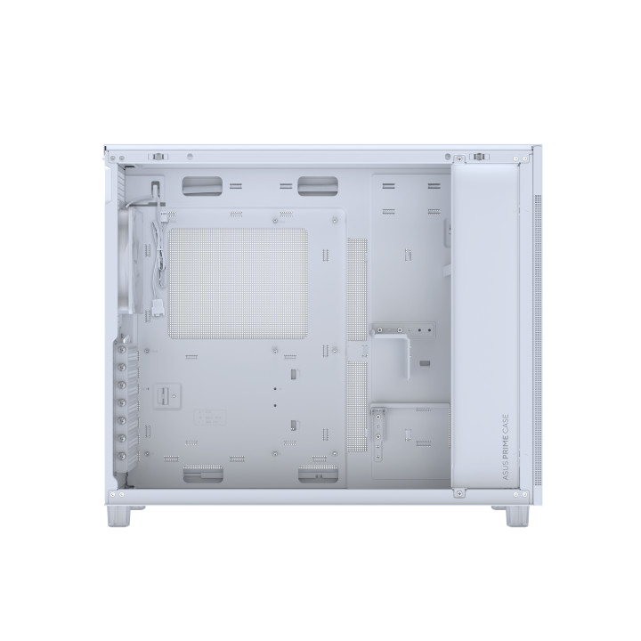 Кутия за компютър Asus PRIME AP303 TG, White - 90DC00V3-B39010