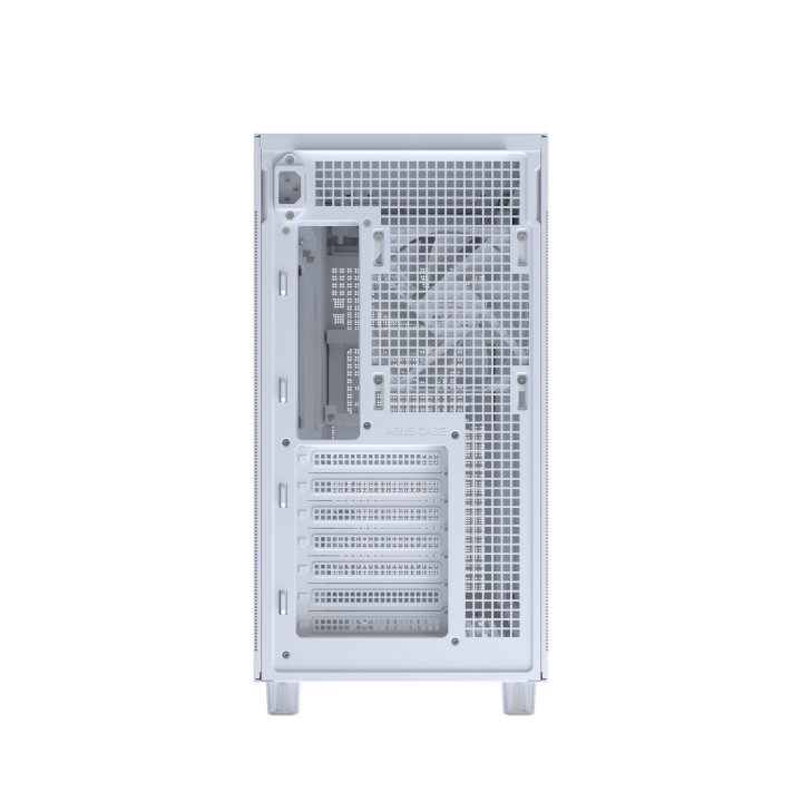 Кутия за компютър Asus PRIME AP303 TG, White - 90DC00V3-B39010