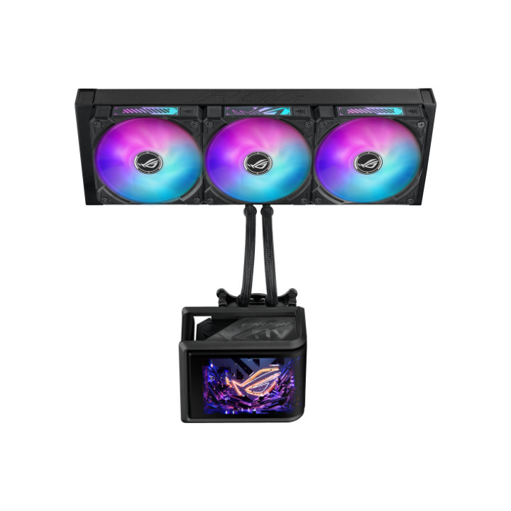 Водно охлаждане за процесор Asus ROG Ryuo IV SLC 360 ARGB 6.67" Curved AMOLED Display - 90RC0151-B0EAY0