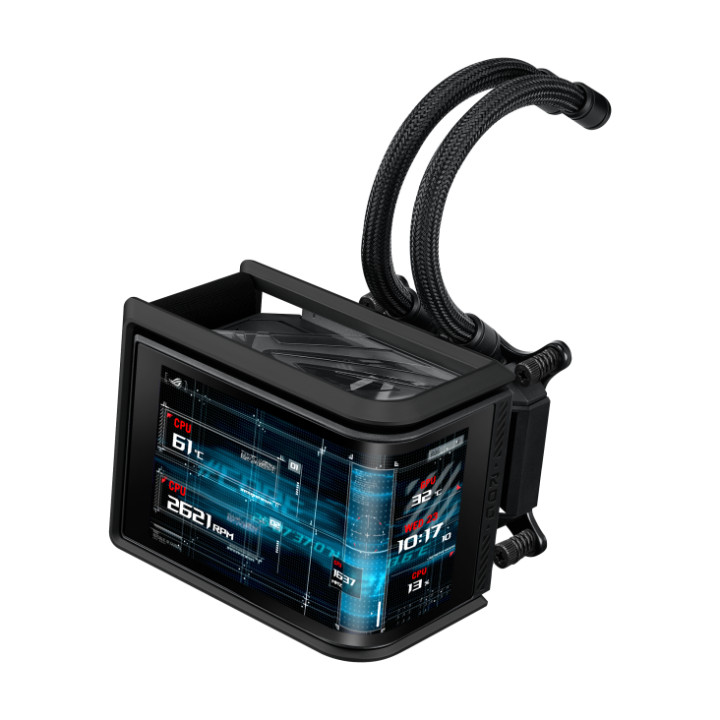 Водно охлаждане за процесор Asus ROG Ryuo IV SLC 360 ARGB 6.67" Curved AMOLED Display - 90RC0151-B0EAY0