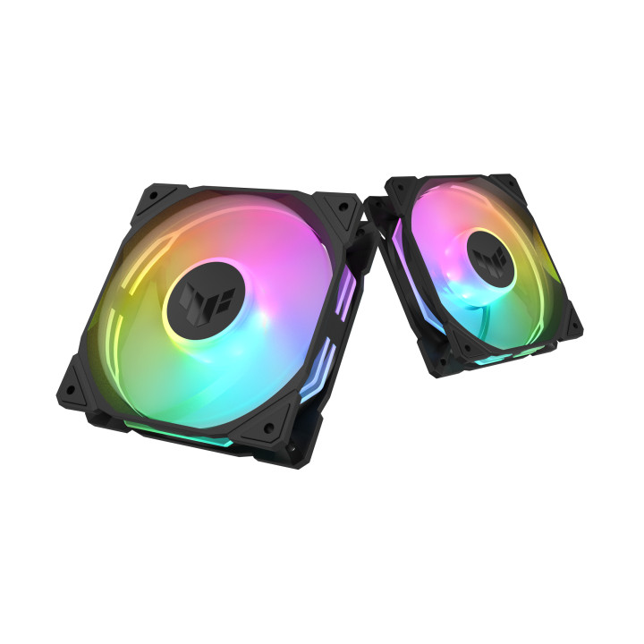 Комплект вентилатори 3в1 Asus TUF GAMING TR120 ARGB Reverse Black - 90DA00D0-B09020