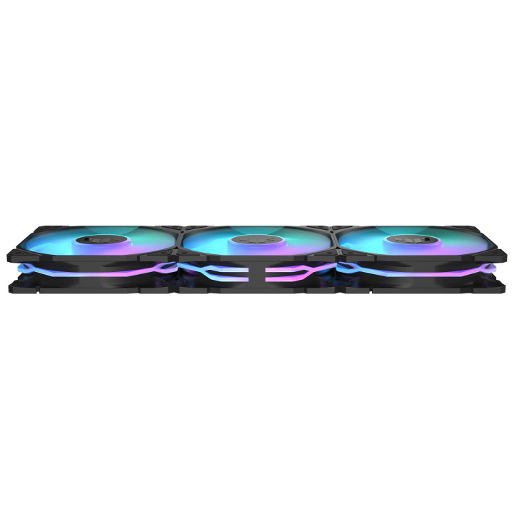 Комплект вентилатори 3в1 Asus TUF GAMING TR120 ARGB Reverse Black - 90DA00D0-B09020