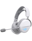 Геймърски безжични слушалки Asus ROG Pelta White, USB-C, Aura Sync RGB - 90YH0410-BHUA10