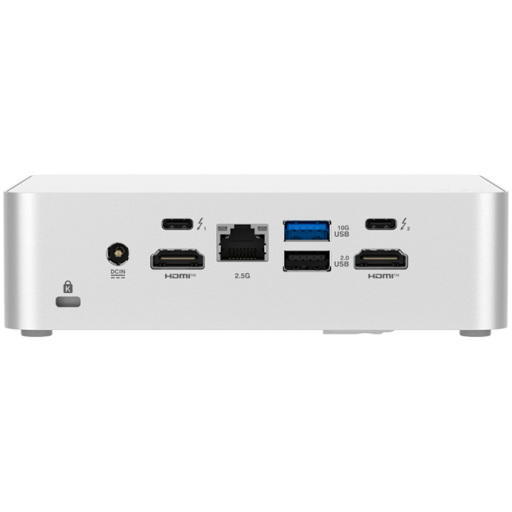 Мини компютър Asus NUC 15pro , Intel Ultra 5 225H, Intel Arc graphics, no Storage, no RAM, Intel Wi-Fi 7 BE201, no OS - 90AR00P3-M00030