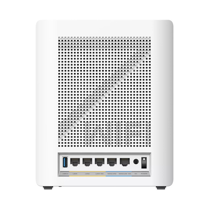Безжична AiMesh система Asus ZenWiFi BQ16, BE25000 Quad Band WiFi 7, 2 броя - 90IG08K0-MO3N2V
