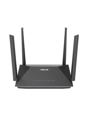 Безжичен рутер Asus Wireless Router RT-AX52 Pro, AX3000, Dual-Band, Dual-Core 1.3GHz CPU, 128MB/256MB Flash/RAM, Gigabit, AiProtection Classic, Traditional QoS, VPN, IPTV, OFDMA, Beamforming, AiMesh - 90IG08T0-MO3H10