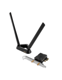 Безжичен адаптер Asus PCE-BE92BT WiFi 7 PCI-e две външни антени и Bluetooth 5.4 - 90IG08U0-MO0B00