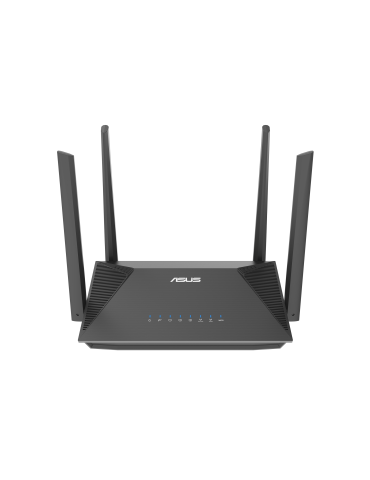 Безжичен рутер Asus RT-AX52 AX1800 Dual Band WiFi 6 (802.11ax), AiMesh Compatible, Buil-in VPN - 90IG08T0-MO3H00