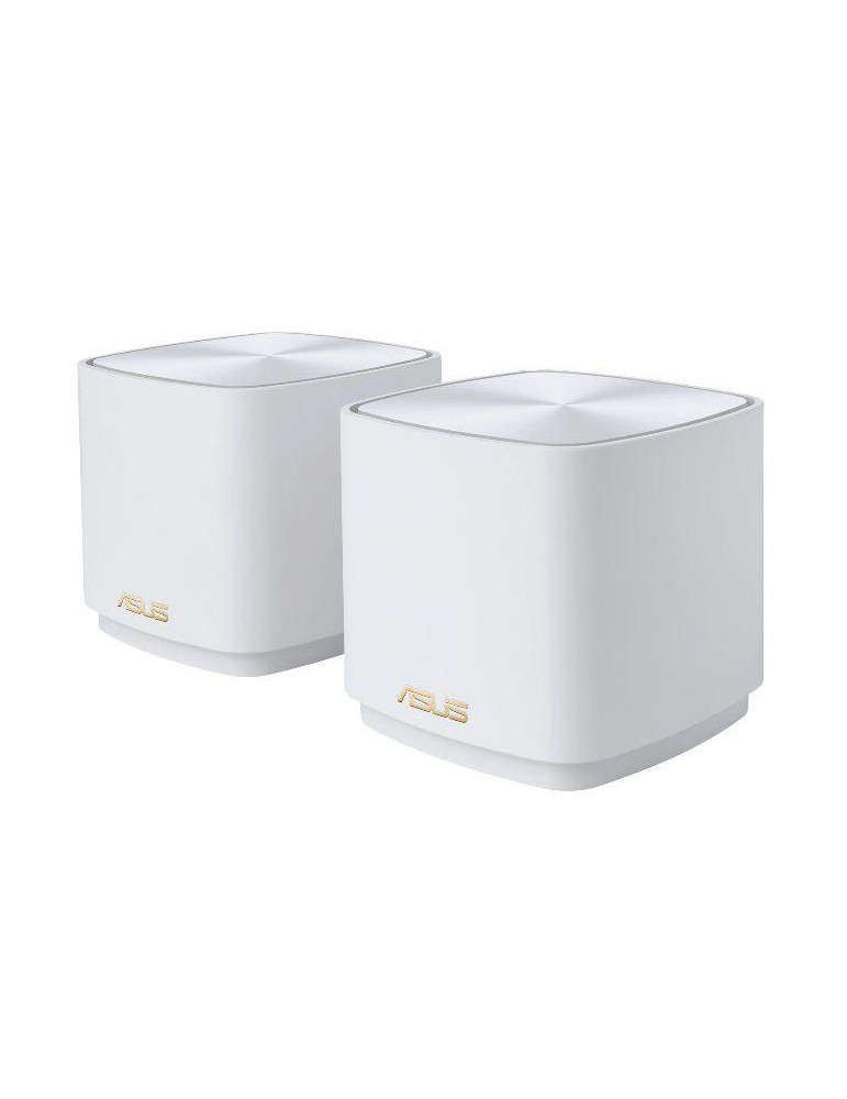 Безжична MESH система Asus ZenWiFi XD4 PLUS (W-2-PK) AX1800 (802.11ax), MU-MIMO, OFDMA, Ai Mesh - 90IG07M0-MO3C20