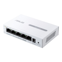 Суич Asus ExpertWiFi EBP15 5-Port GbE, 4 PoE  Ports 5 x 10/100/1000Mbps ports - 90IG08D0-MO3B00