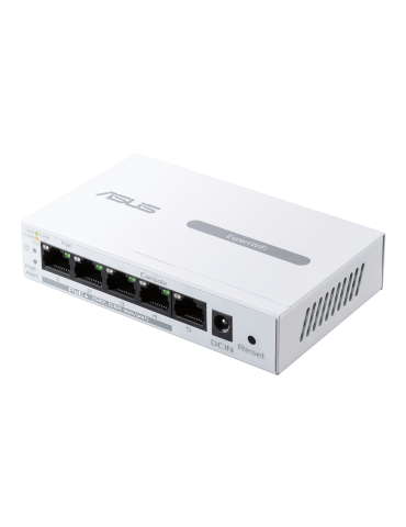 Суич Asus ExpertWiFi EBP15 5-Port GbE, 4 PoE  Ports 5 x 10/100/1000Mbps ports - 90IG08D0-MO3B00