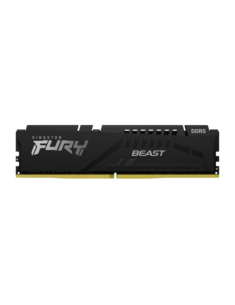 RAM памет Kingston 32GB DDR5 6000MHz CL30 FURY Beast Black  AMD EXPO - KF560C30BBE-32