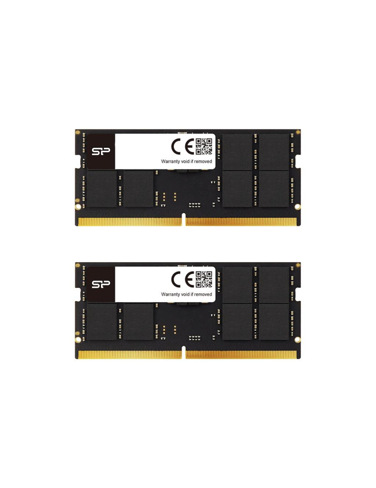 RAM памет Silicon Power 32GB(2x16GB) DDR5 4800MHz CL40 SODIMM - SP032GBSVU480F22