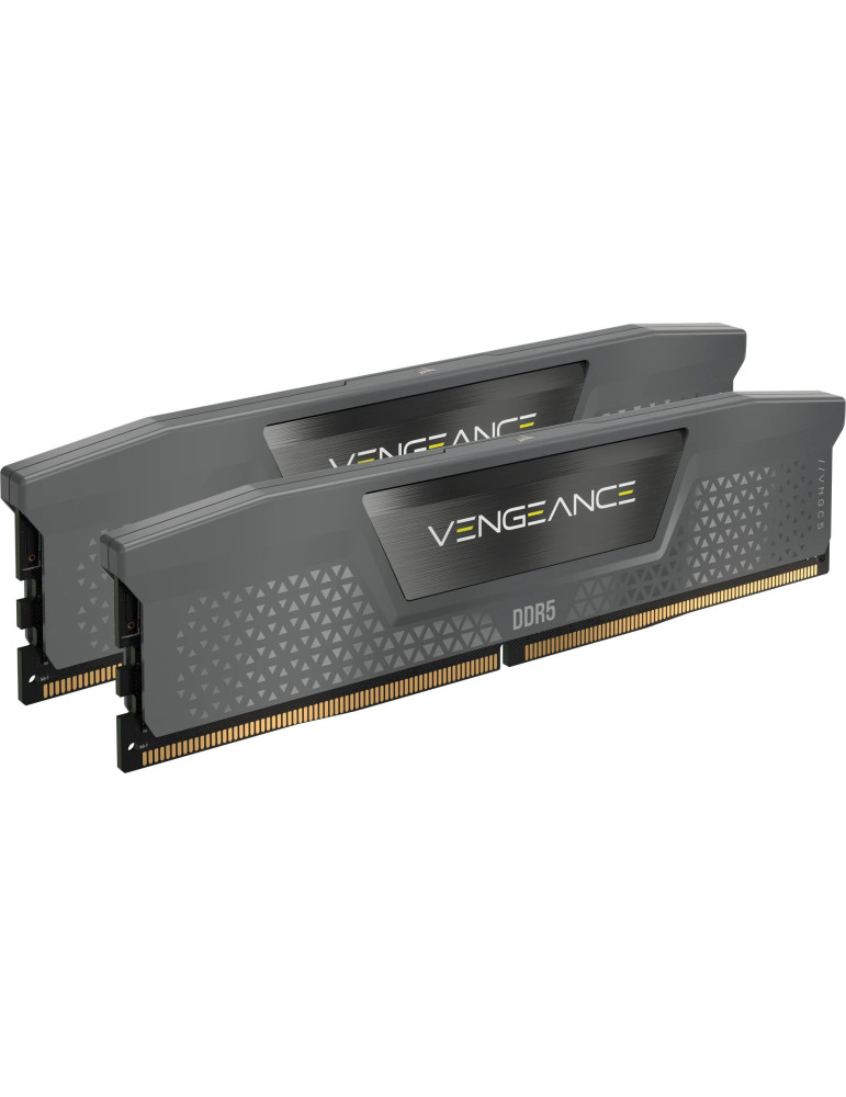 RAM памет Corsair 64GB(2x32GB) DDR5 6000MHz Vengeance CL40-50-50-96 1.35V Intel XMP & AMD EXPO, GREY - CMK64GX5M2D6000Z40