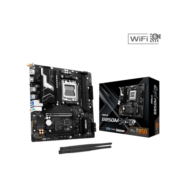 Геймърски компютър ION A290 Black с процесор AMD Ryzen 5 7600X, RAM памет 16GB(2x8GB) DDR5 5600MHz и SSD диск 500GB SSD Gen 4