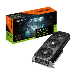 Видео карта Gigabyte Nvidia GeForce RTX 5050 GAMING OC 8GB, 128bit - GV-N5050GAMING-OC-8GD