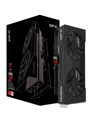 Видео карта XFX Swift AMD Radeon RX 9060 XT OC 16GB GDDR6, 128bit HDMI 2x DP - RX-96TSW16BQ