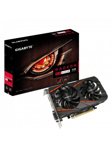 Видео карта Gigabyte AMD Radeon RX460 WINDFORCE OC 2GB