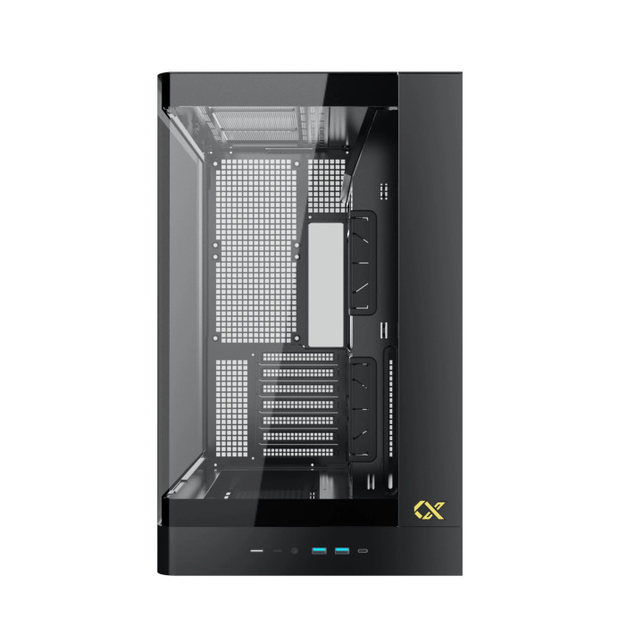 Кутия за компютър Xigmatek PANO II AIR, E-ATX, 8бр. aRGB вентилатори - EN48517